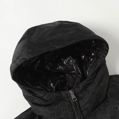 Gucci GG Monogram Hooded Puffer Jacket
