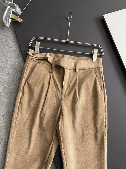 Prada Men's Pure Cotton Casual Trousers – 2025 Collection