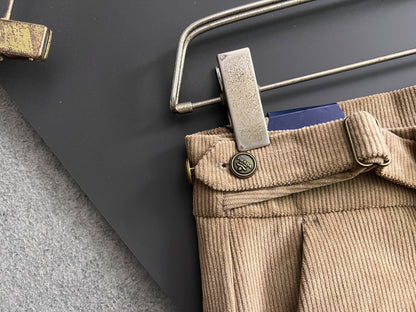 Prada Men's Pure Cotton Casual Trousers – 2025 Collection