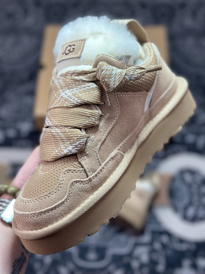 UGG Lowmel Sheepskin Snow Boots