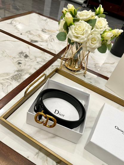 Dior Classic Leather Belt – 3.0cm