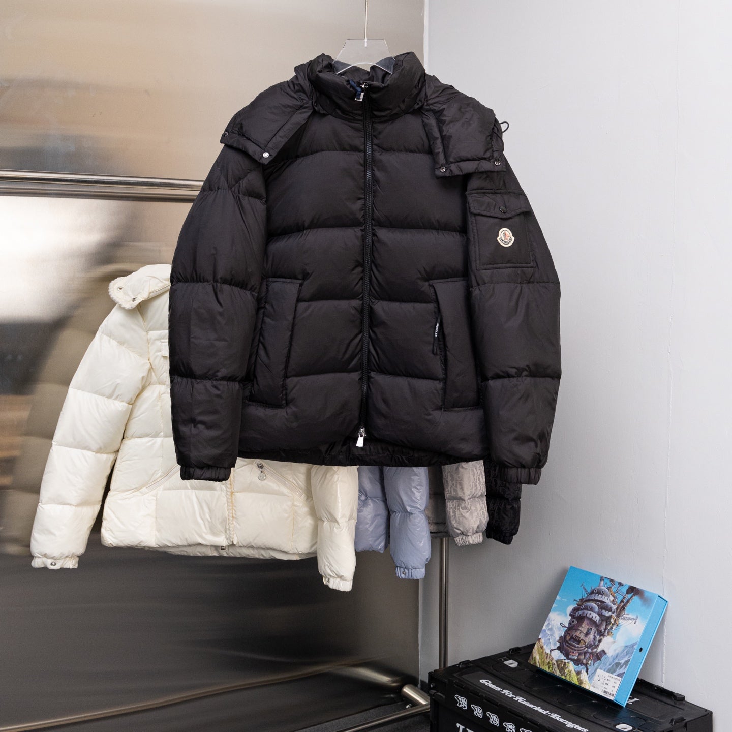 Moncler Couyere Detachable Hood Down Jacket