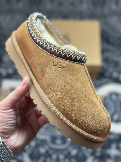 UGG Tazz Thin Sole Sheepskin Snow Boots