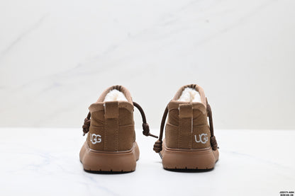 UGG Kids Leather Snow Boots – Kids Collection