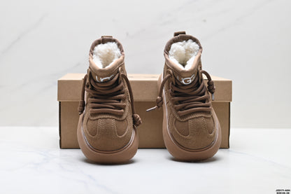 UGG Kids Leather Snow Boots – Kids Collection