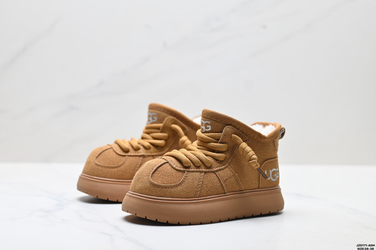 UGG Kids Leather Snow Boots – Kids Collection