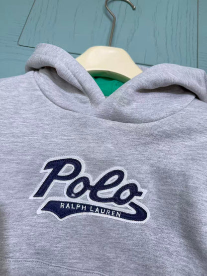 Ralph Lauren Inspired Kids Hooded Sweatshirt – 2025FW – Kids Collection