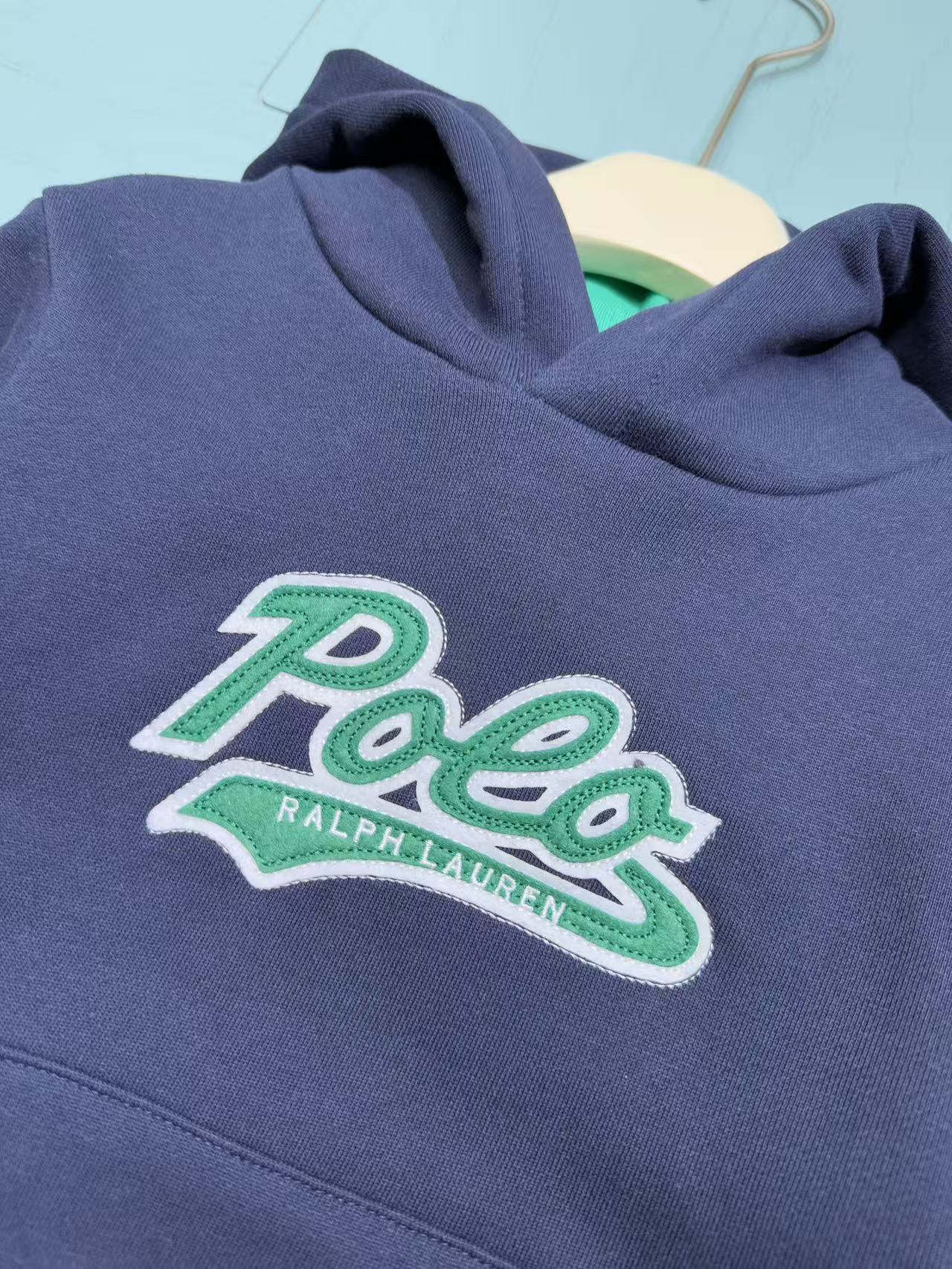 Ralph Lauren Inspired Kids Hooded Sweatshirt – 2025FW – Kids Collection