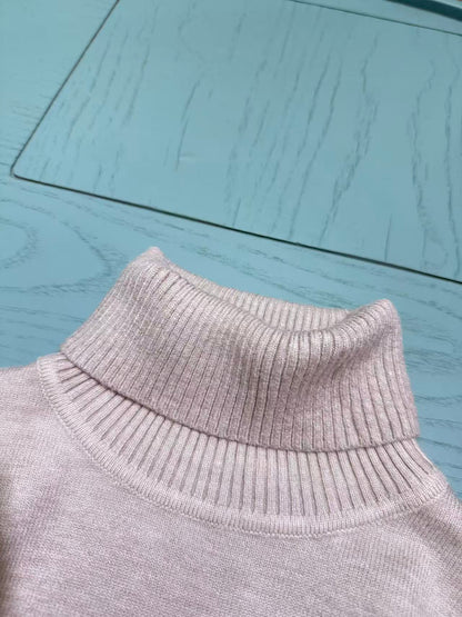 Burberry Kids High-Neck Knit Sweater – 2025SS – Kids Collection