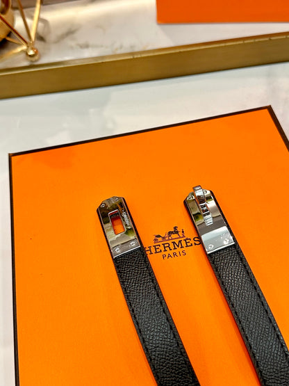 Hermès Slim Leather Belt – 2.0cm
