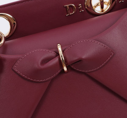 Dior Trapezoidal Bow Handbag – 2026 Spring/Summer Collection