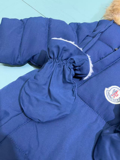 Moncler Classic Infant Padded Romper – 2025FW