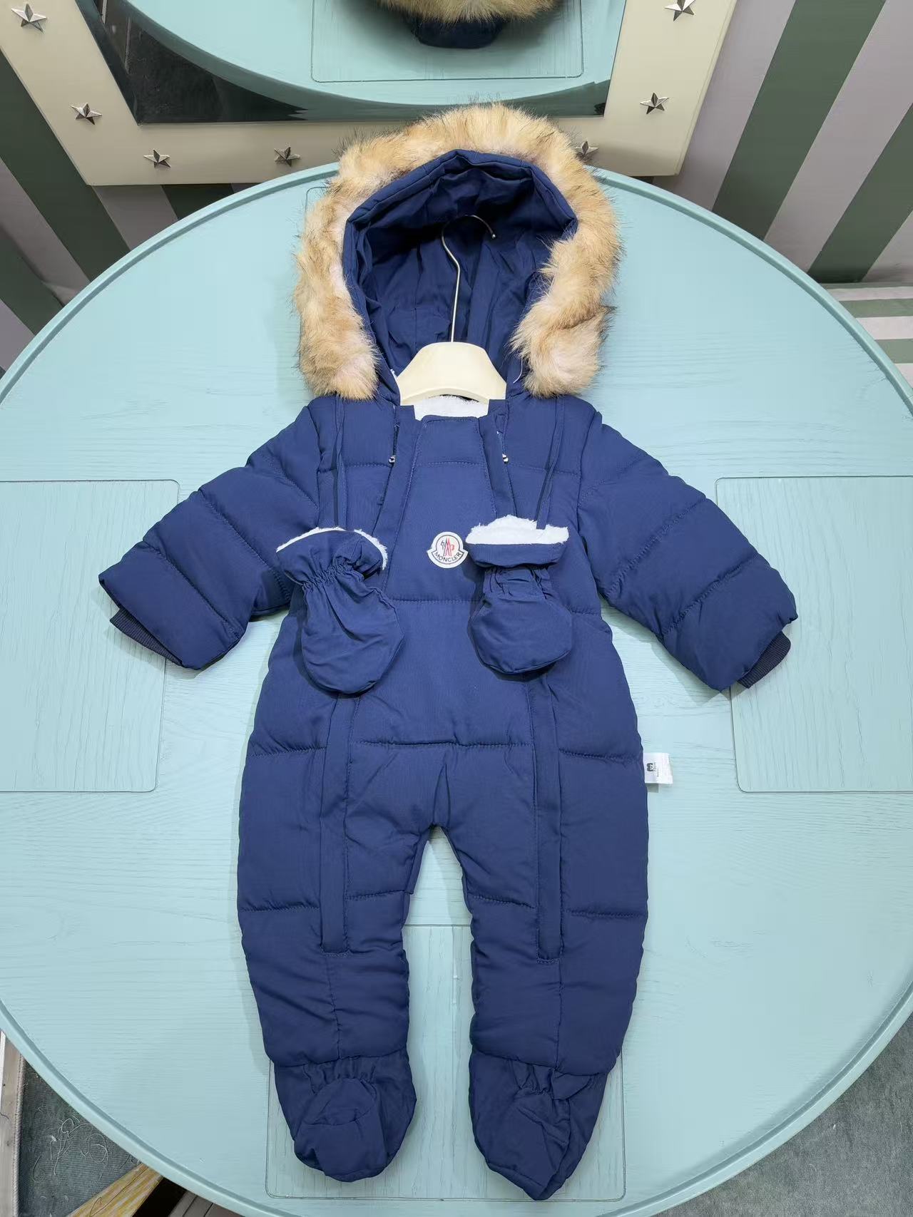 Moncler Classic Infant Padded Romper – 2025FW