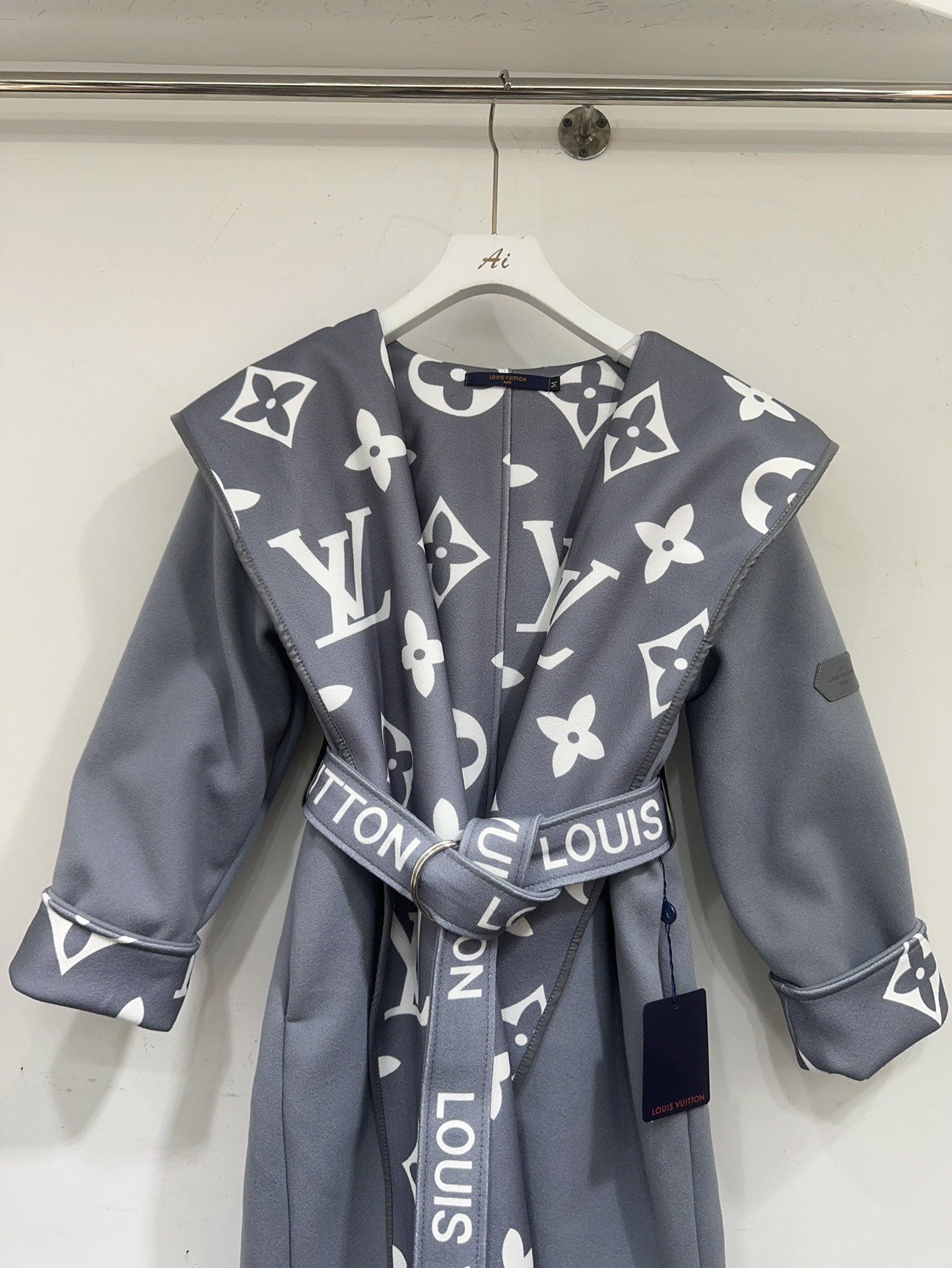 Louis Vuitton Long Wool Overcoat
