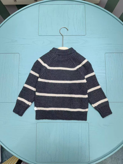 Moncler Classic Logo Kids Knit Sweater – 2025SS