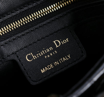Dior Crocodile Embossed Bow Top Handle Bag – 2026SS