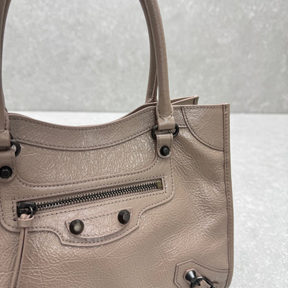 Balenciaga Le City Tote in Sesame – Small