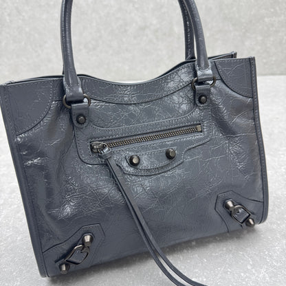 Balenciaga Le City Tote in Rock Grey – Small