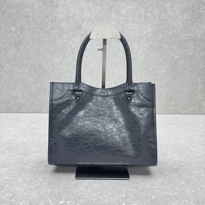 Balenciaga Le City Tote in Rock Grey – Small