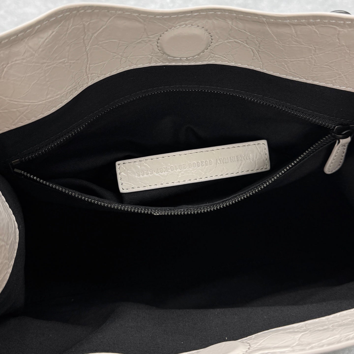 Balenciaga Le City Small Tote Bag – Almond
