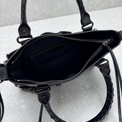 Balenciaga Le City First Bag in Oil Wax Leather