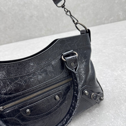 Balenciaga Le City First Bag in Oil Wax Leather