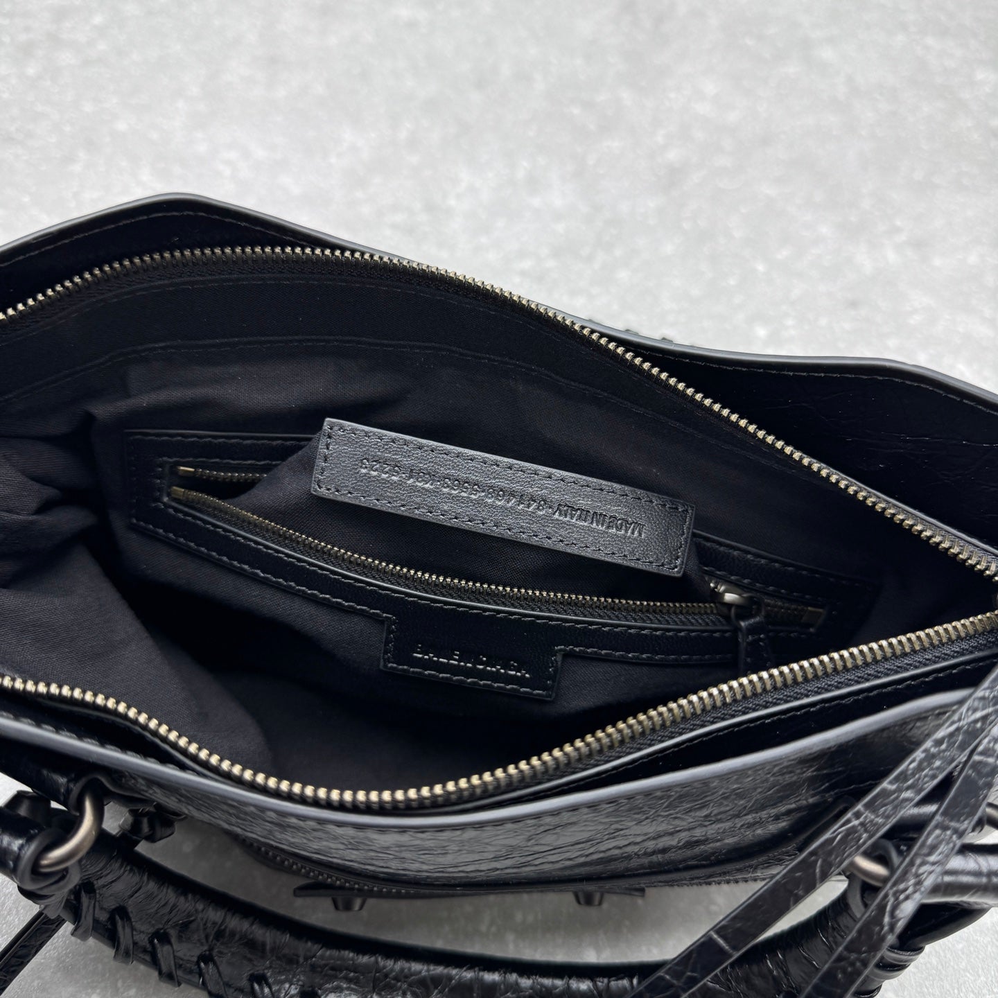 Balenciaga Le City First Bag in Oil Wax Leather
