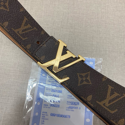 Louis Vuitton Reversible Monogram Leather Belt