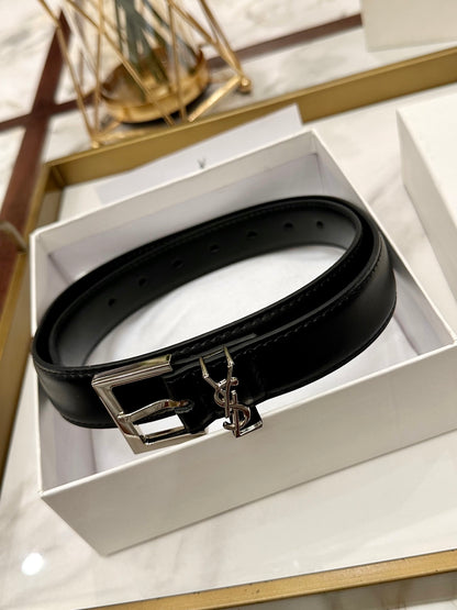 Saint Laurent Classic Leather Belt – 3.0cm