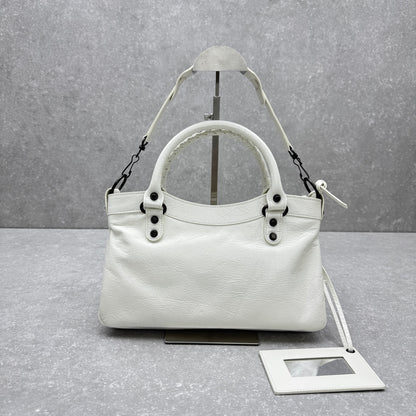 Balenciaga Le City First Bag in Oil Wax Leather