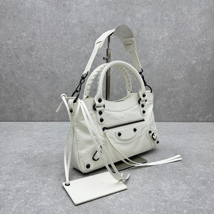 Balenciaga Le City First Bag in Oil Wax Leather