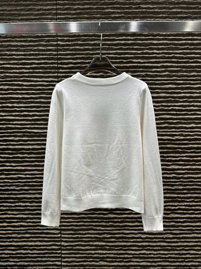 Ralph Lauren RL Bear Heavy Embroidery Knit Sweater