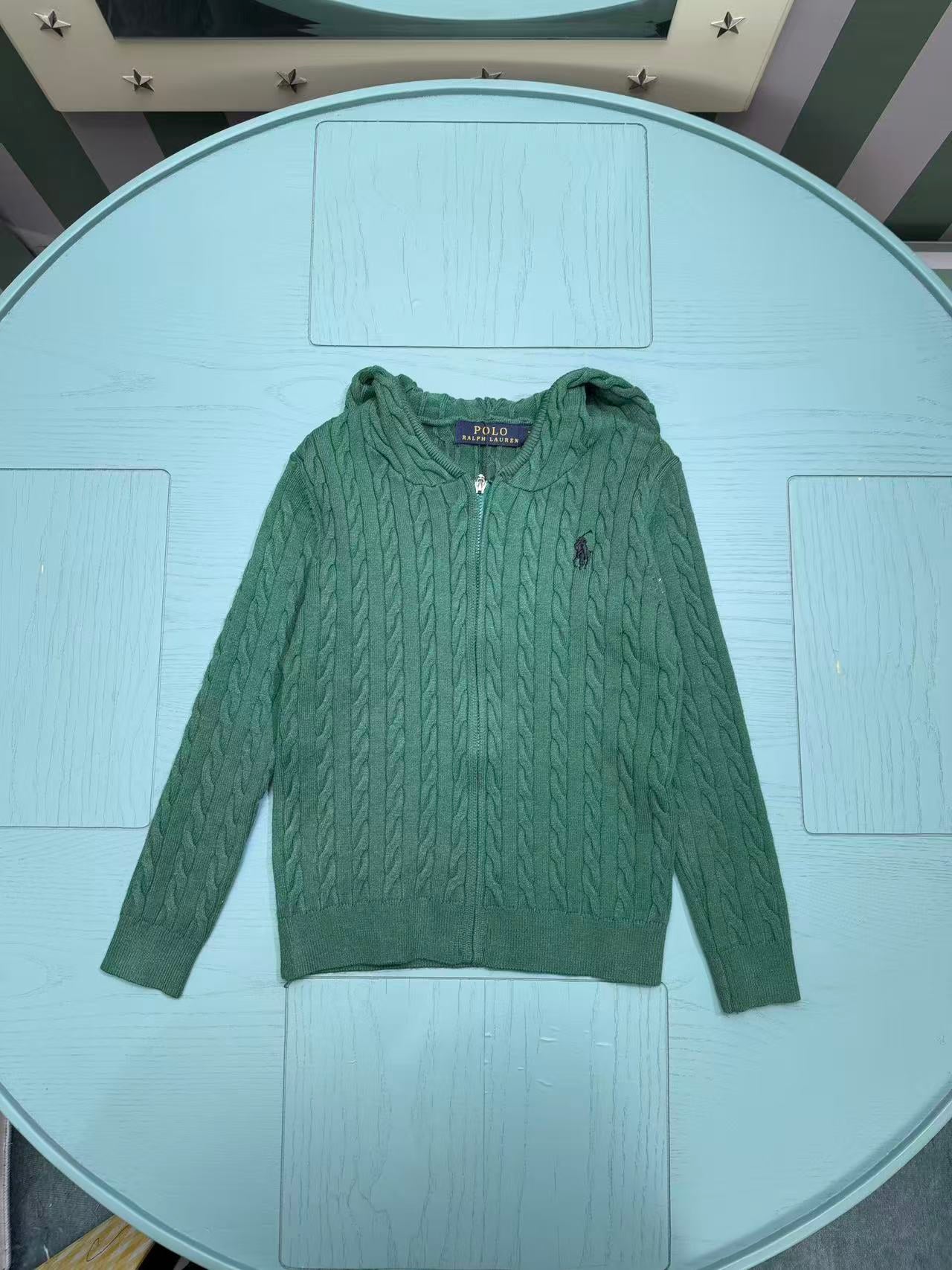 Ralph Lauren Classic Knit Cardigan – 2025SS – Kids Collection