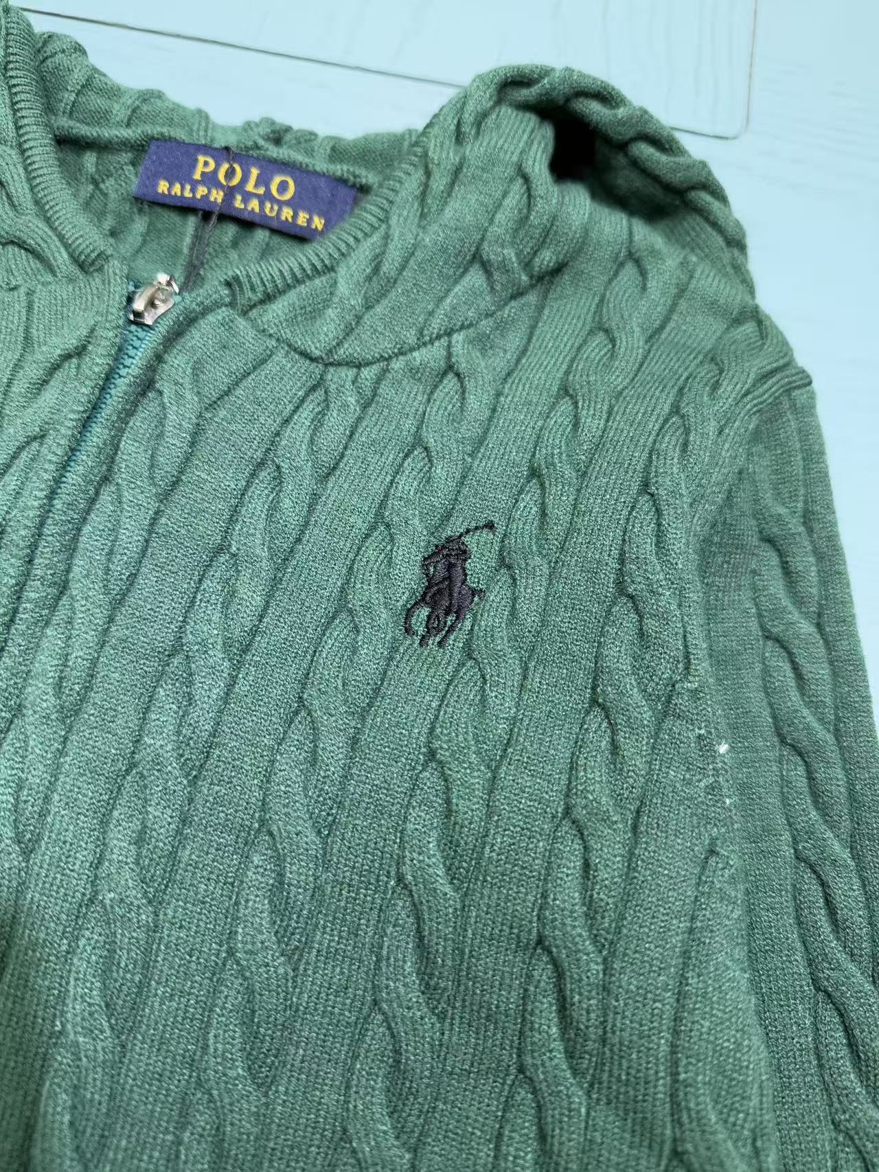 Ralph Lauren Classic Knit Cardigan – 2025SS – Kids Collection