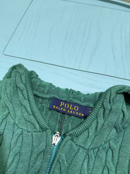 Ralph Lauren Classic Knit Cardigan – 2025SS – Kids Collection