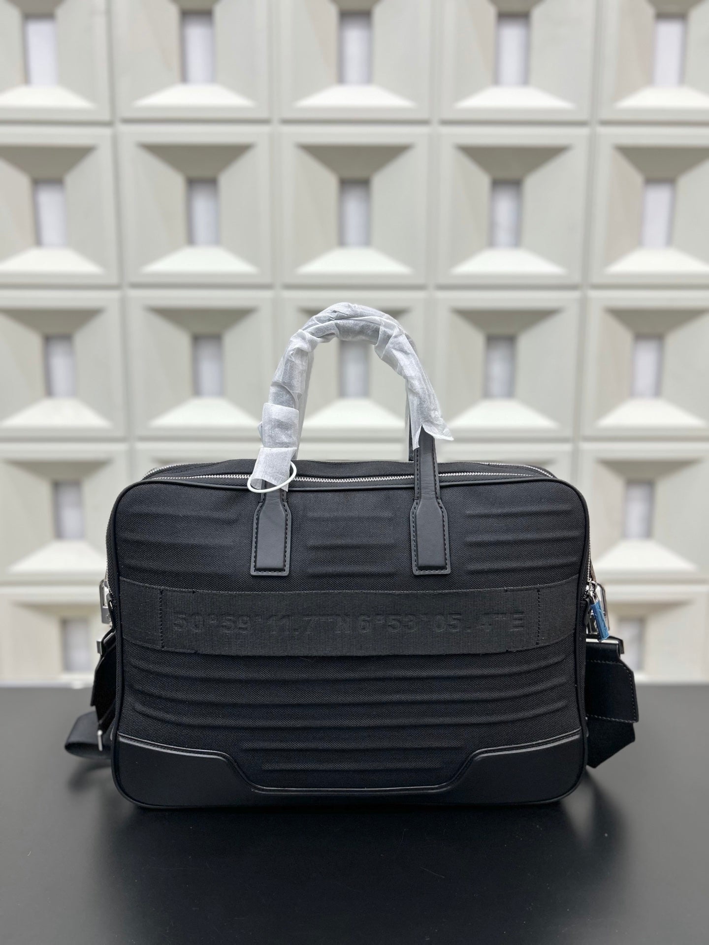 RIMOWA Never Still Canvas and Leather Briefcase