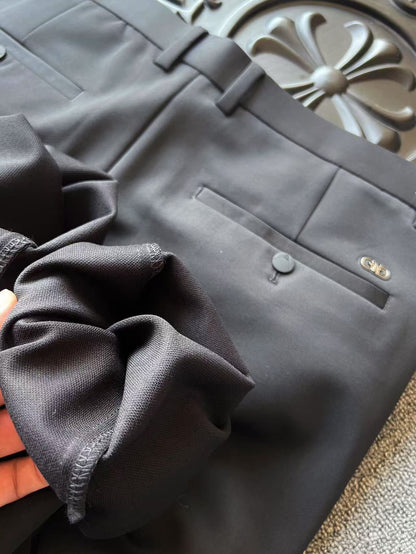 Dior Liquid Ammonia Cotton CD Business Pants – New Season