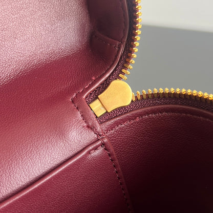 Bottega Veneta Crocodile Embossed Vanity Case