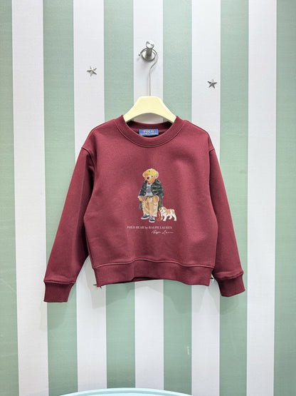 Ralph Lauren Kids Crewneck Sweatshirt – 2025FW – Kids Collection
