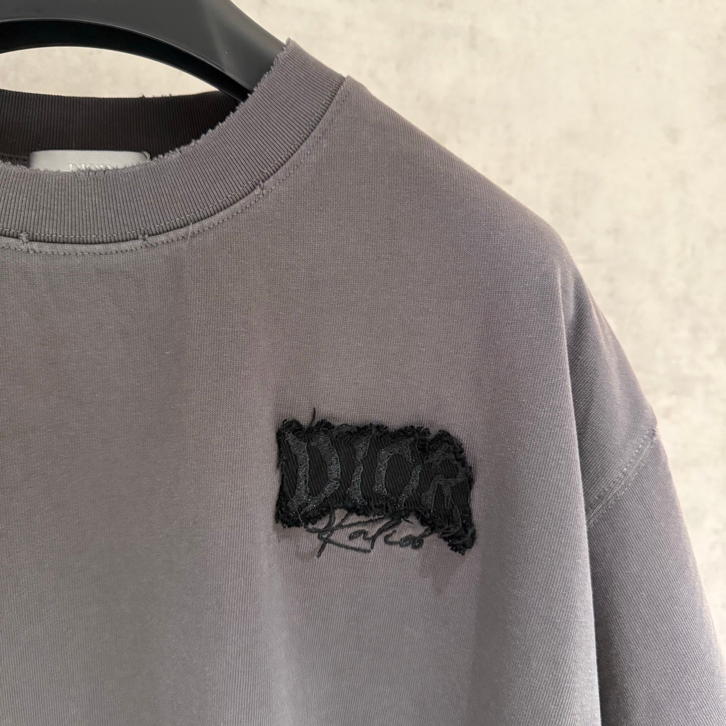 Dior Patch Embroidered Heavyweight T-Shirt
