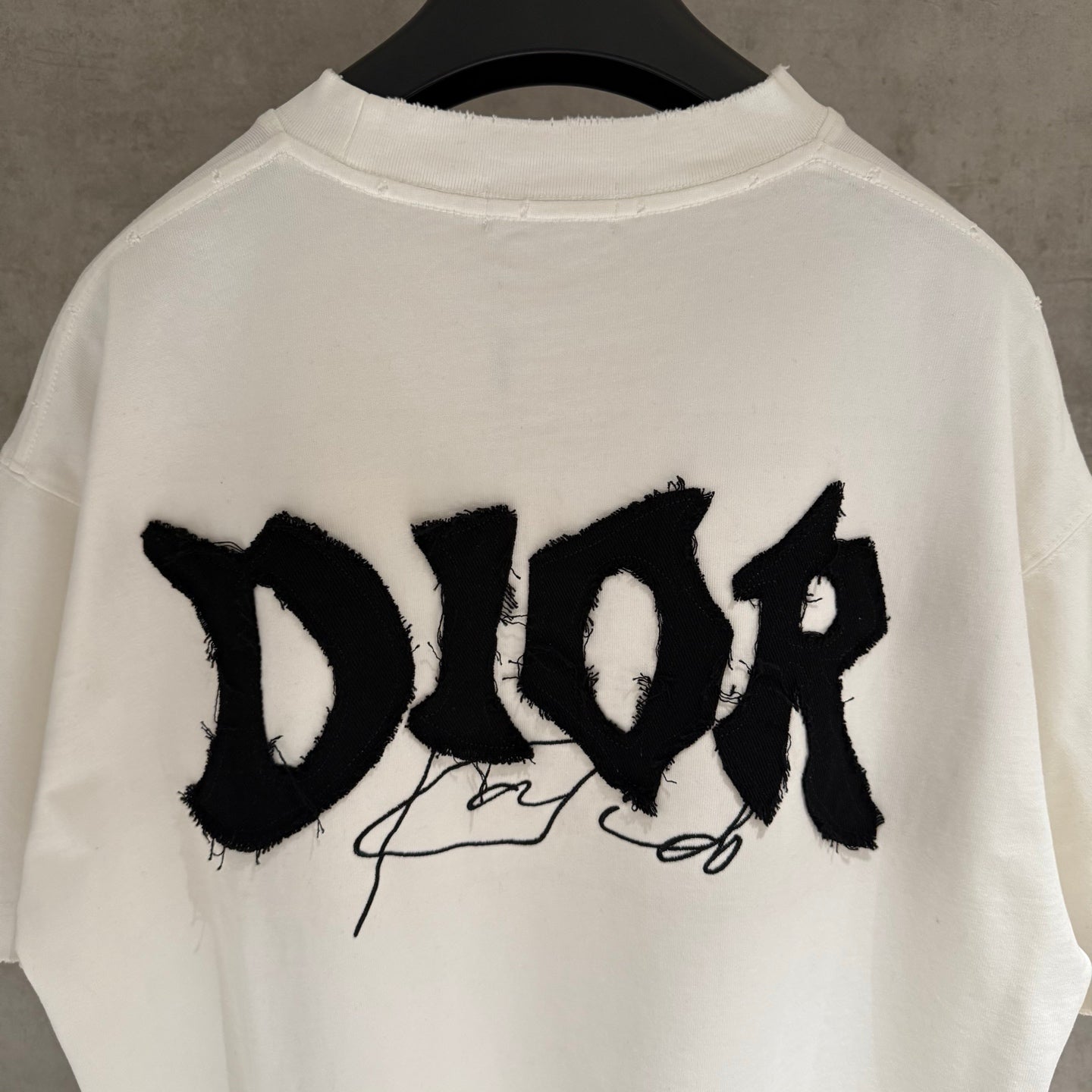 Dior Patch Embroidered Heavyweight T-Shirt
