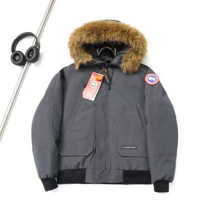 Canada Goose Grandview Black Label Hooded Puffer Jacket