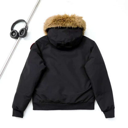 Canada Goose Grandview Black Label Hooded Puffer Jacket