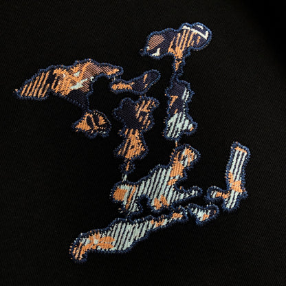 Louis Vuitton Embroidered Logo Crewneck T-Shirt – 2026SS