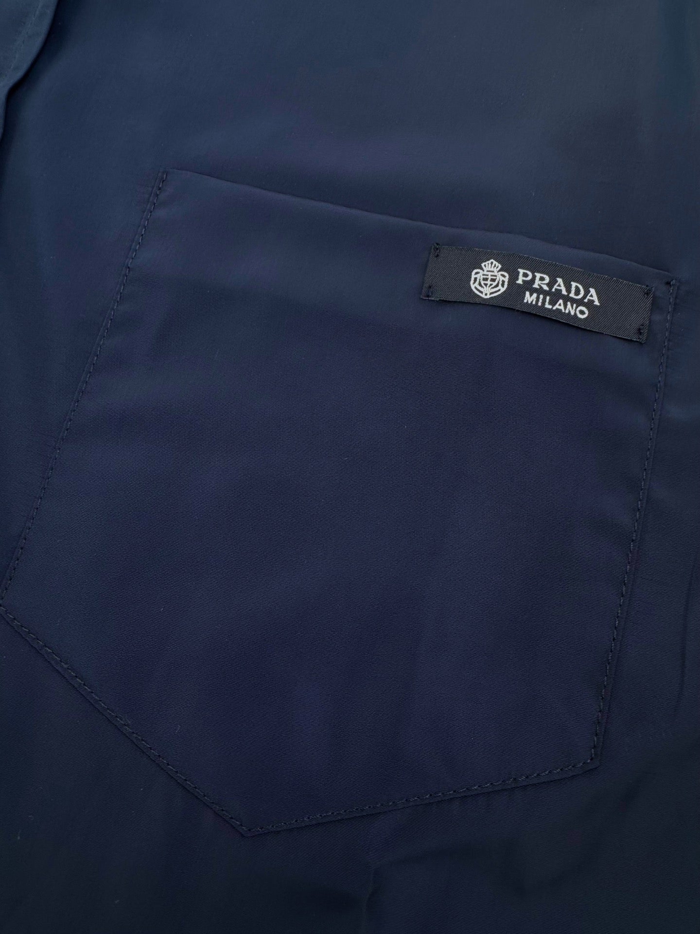 Prada Triangle Logo Re-Nylon Shirt