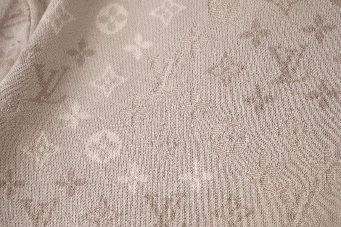 Louis Vuitton Monogram Jacquard Knit Short-Sleeve