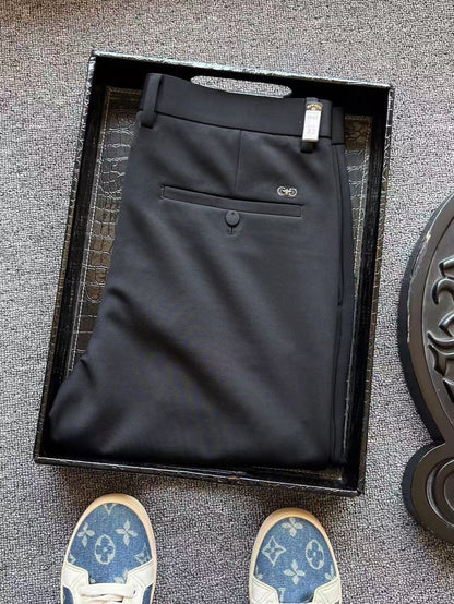 Dior Liquid Ammonia Cotton CD Business Pants – New Season