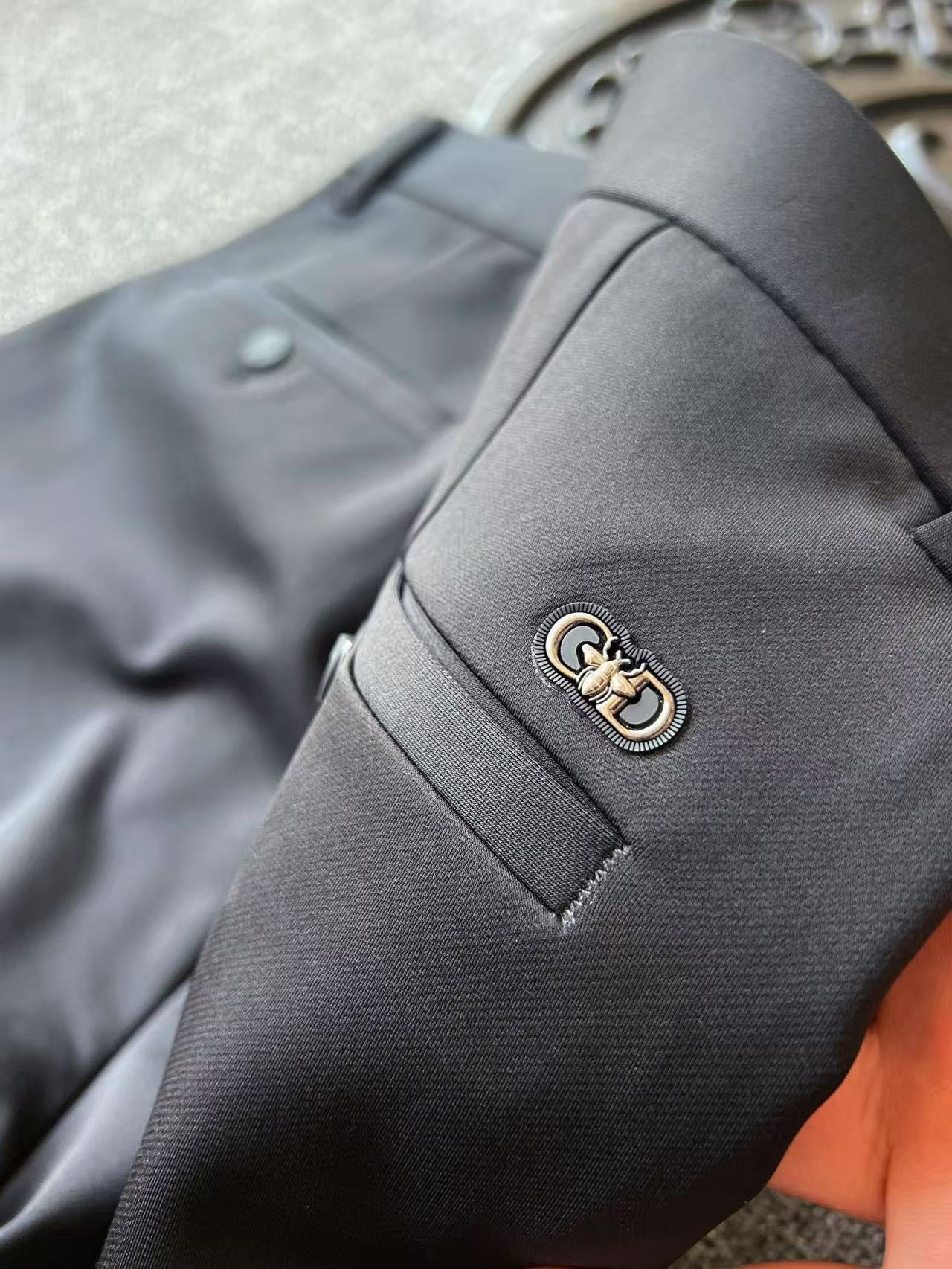 Dior Liquid Ammonia Cotton CD Business Pants – New Season
