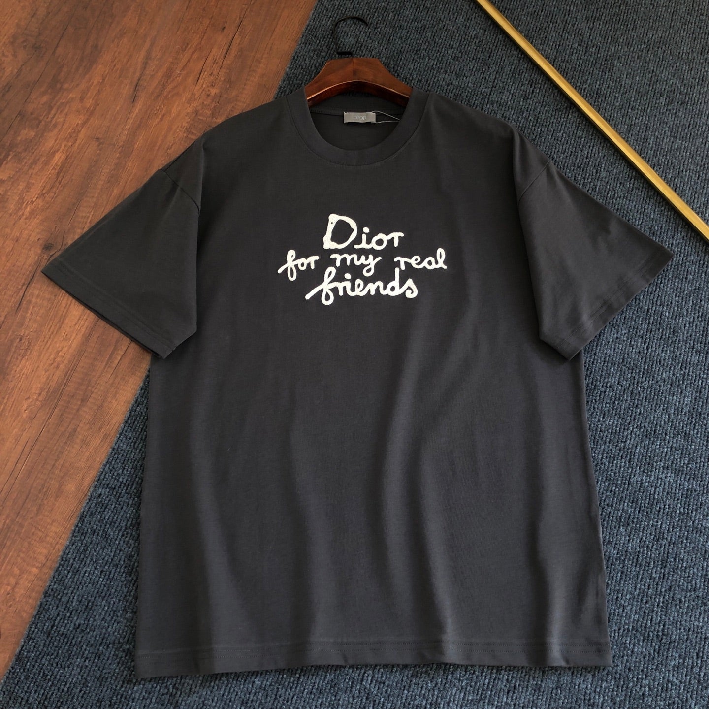 Dior Embroidered Logo T-Shirt – 2026SS