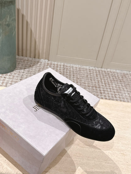 Jimmy Choo Diamond Lace Sneakers